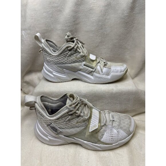 NIKE AIR JORDAN Why Not Zer0.3 CD3003-103 White Shoes Sneakers Size 8 - Picture 1 of 14